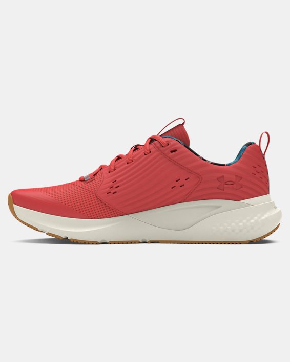 Women's UA Commit 4 Printed Training Shoes in Red image number 1